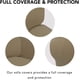 thumbnail image 3 of Funda de sofá superelástica para silla, funda de sofá suave antideslizante de licra, protector de muebles lavable con espuma antideslizante y parte inferior elástica para niños, mascotas Xemadio LRWJ062-14, 3 of 8