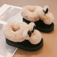 thumbnail image 4 of Baby Girl's Snow Boots Winter Children's Thick Boots With Rabbit Ears Warm Shoes, 4 of 6