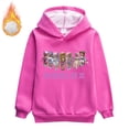 thumbnail image 2 of Roblox-suéter de forro polar grueso de doble capa para niños, chaqueta cálida de otoño e invierno para hombres y mujeres, 100-170 yardas, 2 of 4