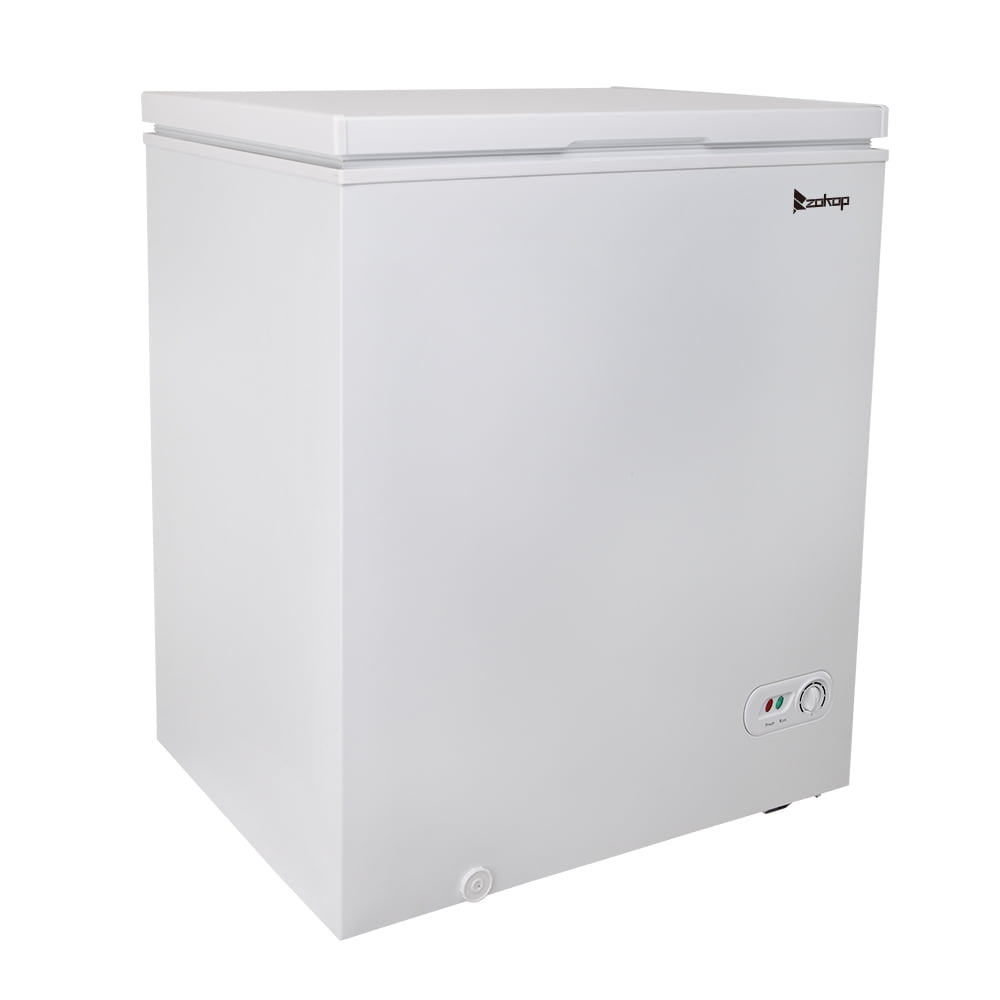 143L/5.0 CU.FT Single Door Upright Refrigerator Freezer, Portable Mini Refrigerator for Home Office