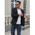 thumbnail image 4 of COOFANDY Men's Casual Blazer Regular Fit Lightweight Two Button Sport Coat Suit Jacket, 4 of 5