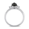 thumbnail image 4 of Everly Women's Diamond 14K White Gold Engagement Ring, 4 of 7