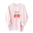 thumbnail image 5 of Xunlbb Sweatshirt for Women,Women's Bow Sweatshirt Cute Long Sleeve Round Neck Pullover Top Fashion,S-2XL, 5 of 7