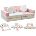 thumbnail image 2 of Lamerge 13 Pcs Toddler Sofa for Kids, Linor Modular Kids Couch for Playroom, Kids Play Couch for toddlers 1-3, Kids Sofa Couch, Kids Modular Play Couch, 2 of 9
