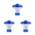 thumbnail image 1 of kurtrusly Swimming Pool Chlorine Bromine Floating Dispenser Floater Spa Hot blue white 3Set, 1 of 6