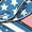 Pink, variant on Patriot Pride Reckless Patriot Women's 4th of July Graphic T-Shirt - Patriotic Bow And Cherries Design-Baby Blue-xl