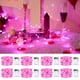thumbnail image 1 of String Lights JMEXSUSS, paquete de 8 unidades, 50 LED, 4,9 m, batería rosa, 1 of 9