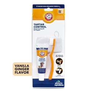 Arm & Hammer Puppy Tartar Control Training Kit, Vanilla Ginger