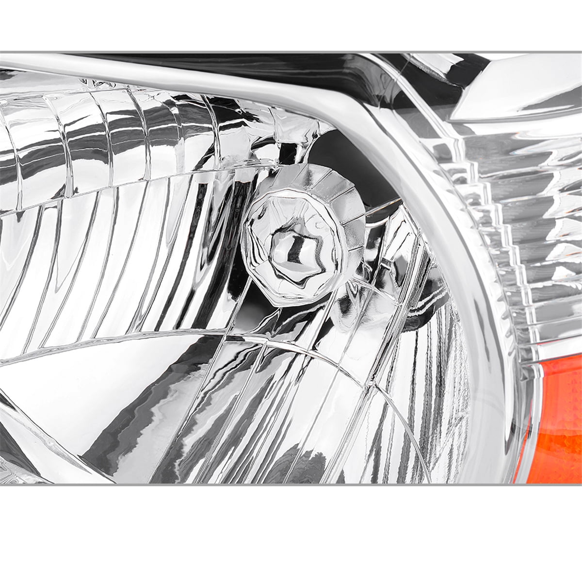 RVNI Clear/Chrome Headlights Assembly Fits For 2005-2011 Toyota Tacoma Left & Right
