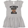 thumbnail image 3 of Inktastic Dog Rottweiler Squad Girls Toddler Dress, 3 of 5