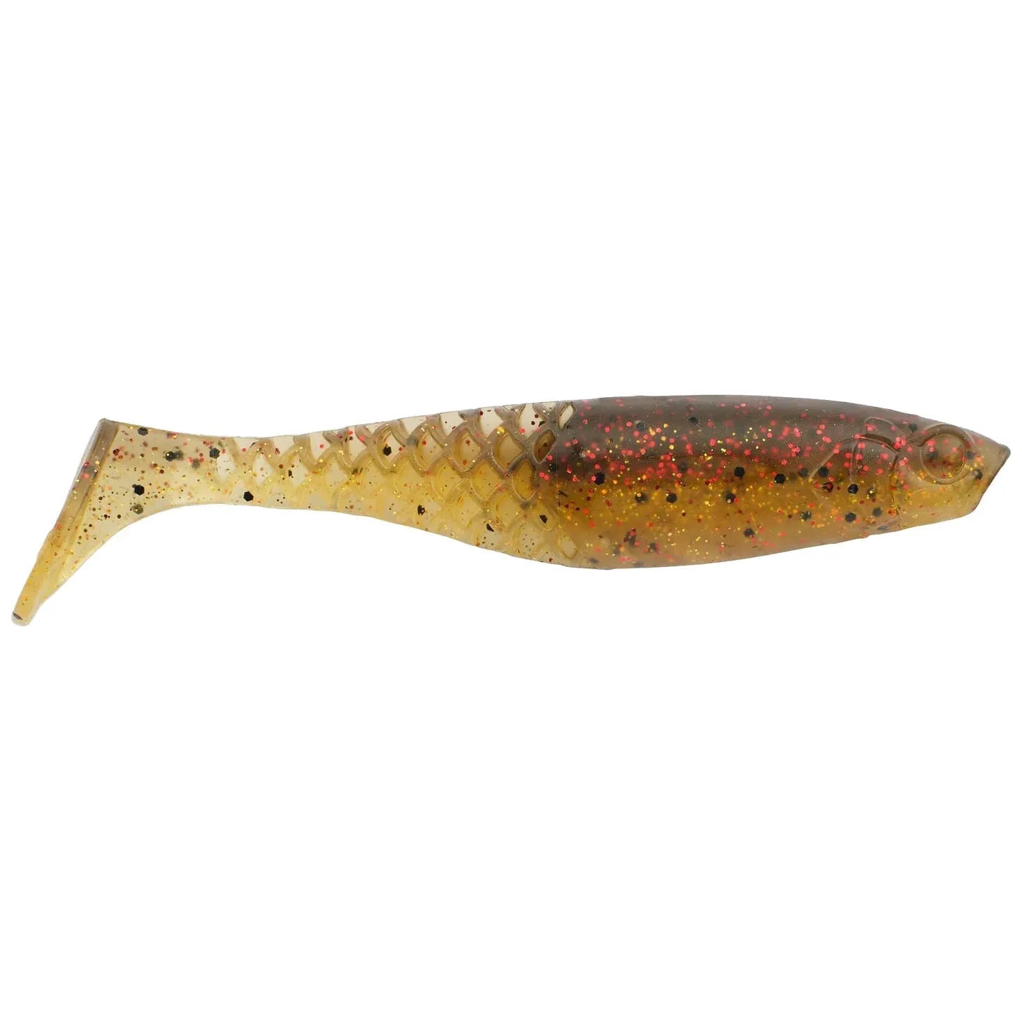 Berkley PowerBait® Paddlin' PowerStinger, 3.5 in, Swimbaits - Paddle Tail, HD Stealth Minnow (7-count)