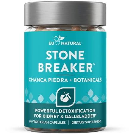 Eu Natural Stone Breaker Chanca Piedra – 60 Vegetarian Capsules