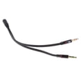 thumbnail image 2 of Cable de Audio Strade Fareast Limited 3,5 mm hembra a 2 macho 20 cm 4 piezas, 2 of 8
