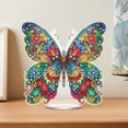 thumbnail image 3 of Mariposa Formada Especial Acrílico Los Equipos Del Ornamento La Pintura Diamante Sobremesa, 3 of 9