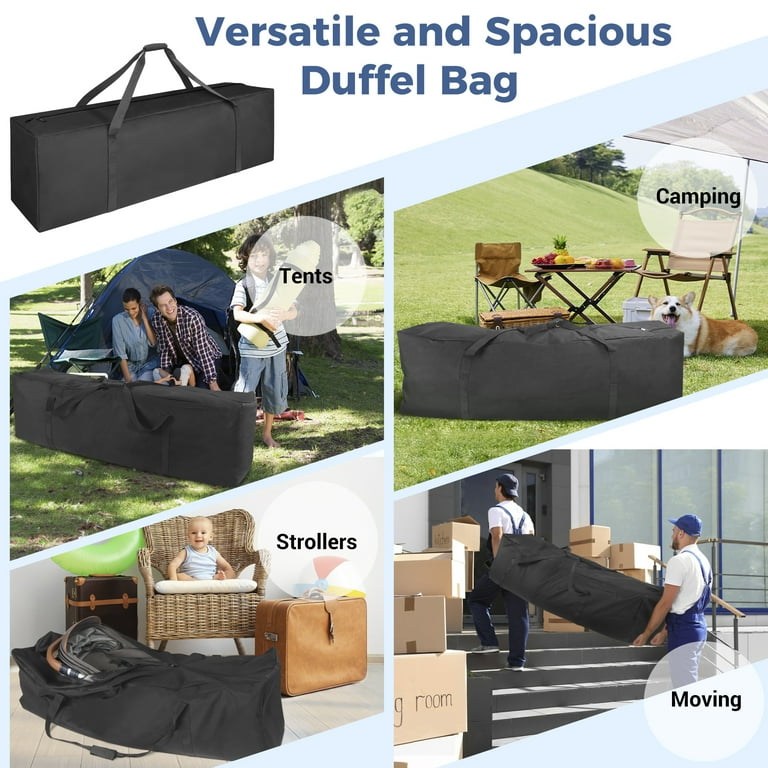 cheap large travel duffel bags No Matter What 120L Rolling Bag Its spacious design allows you to pack everything you need INFANZIA 52 inch Sports Duffle