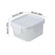 thumbnail image 3 of Mini recipiente para alimentos frescos con tapa | Caja cuadrada antigoteo para refrigerios | Sin BPA, apta para microondas y lavavajillas | Vaso para porciones, 3 of 6