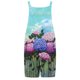 thumbnail image 5 of Gibobby Pantalones cortos Mujeres verano suelto casual sin mangas ajustable correa de monos pantalones cortos elásticos con bolsillos(Azul， L), 5 of 5