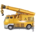 thumbnail image 1 of Globo de película de aluminio para transporte, camión de bomberos, camión de ingeniería, avión, decoración de fiesta de cumpleaños para niño, globo de coche, 1 of 5