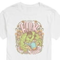 thumbnail image 3 of Marvel Hulk - Floral - Men's Short Sleeve Graphic T-Shirt, 3 of 5