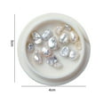 thumbnail image 6 of dianhelloya 1Box Nail Art Pearl Exquisite DIY Lightweight Shaped Pearl Stone Shell Nail Art Accessories 7, 6 of 8