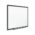 Large Classic Series Total Erase DryErase Board, 48x36, White Surface, Black Aluminum Frame