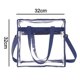 thumbnail image 5 of Clear Bag Stadium Approved Clear Tote Bag With Zipper Closure Crossbody, 5 of 5