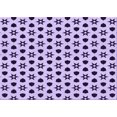thumbnail image 1 of Ahgly Company Indoor Rectangle Patterned Pale Lilac Purple Area Rugs, 8' x 10', 1 of 6