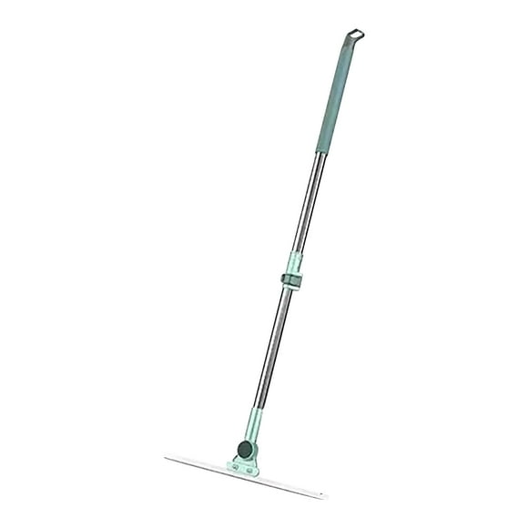 Hiroekza Magnetic Sweeper with Strong Magnet Lightweight Telescoping Handle Double Scraper Efficient Time-Saving Tool for Homeowners Seniors Garage Bathroom Cleaning Blue