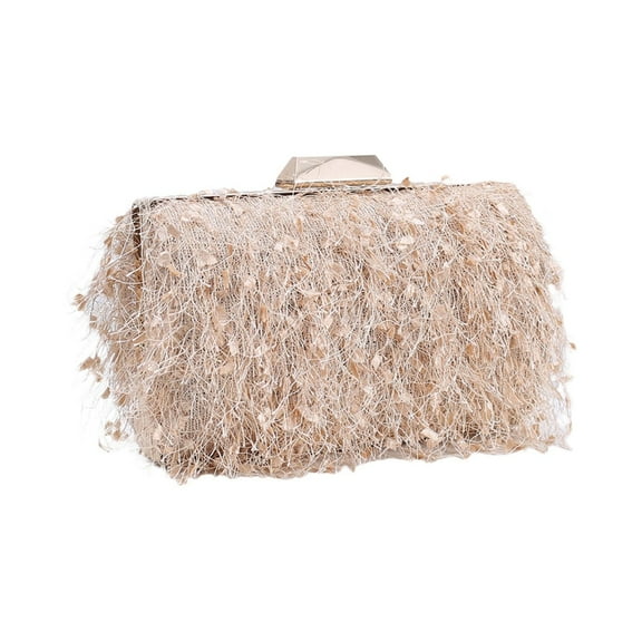 Simple Tassels Clutch Purses Party Purse Fashion Handbag Ladies Evening Bags