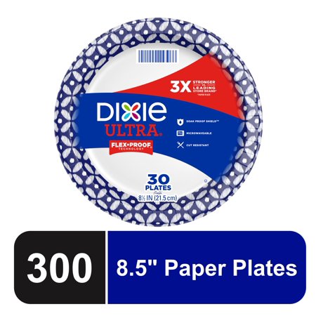 Dixie Ultra Paper Lunch Plates  8.5   300 Count