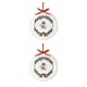 thumbnail image 4 of Matsuzay Bordado de Navidad hecho a mano costura para principiantes Kit de punto de cruz cinta patrón de Navidad tela bordado aro decoración S334 2piezas, 4 of 6