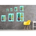 thumbnail image 3 of Awkward Styles Colorful Fruits Poster Wall Art Pineapple Pieces Kitchen Decor Ideas Tropical Prints, 3 of 3