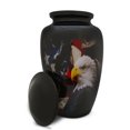 thumbnail image 2 of Honorary Memorials Patriotic Hearts Eagle Urn for Human Ashes | American Flag Cremation Urn for Adults, Cremation Urn for Veteran, Cremation Urns Medium Size, Handmade Funeral Urns with Velvet Bag, 2 of 6