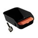 thumbnail image 3 of Caja de arena para gatos de interior con marco, grande, antisalpicaduras Negro, 3 of 9