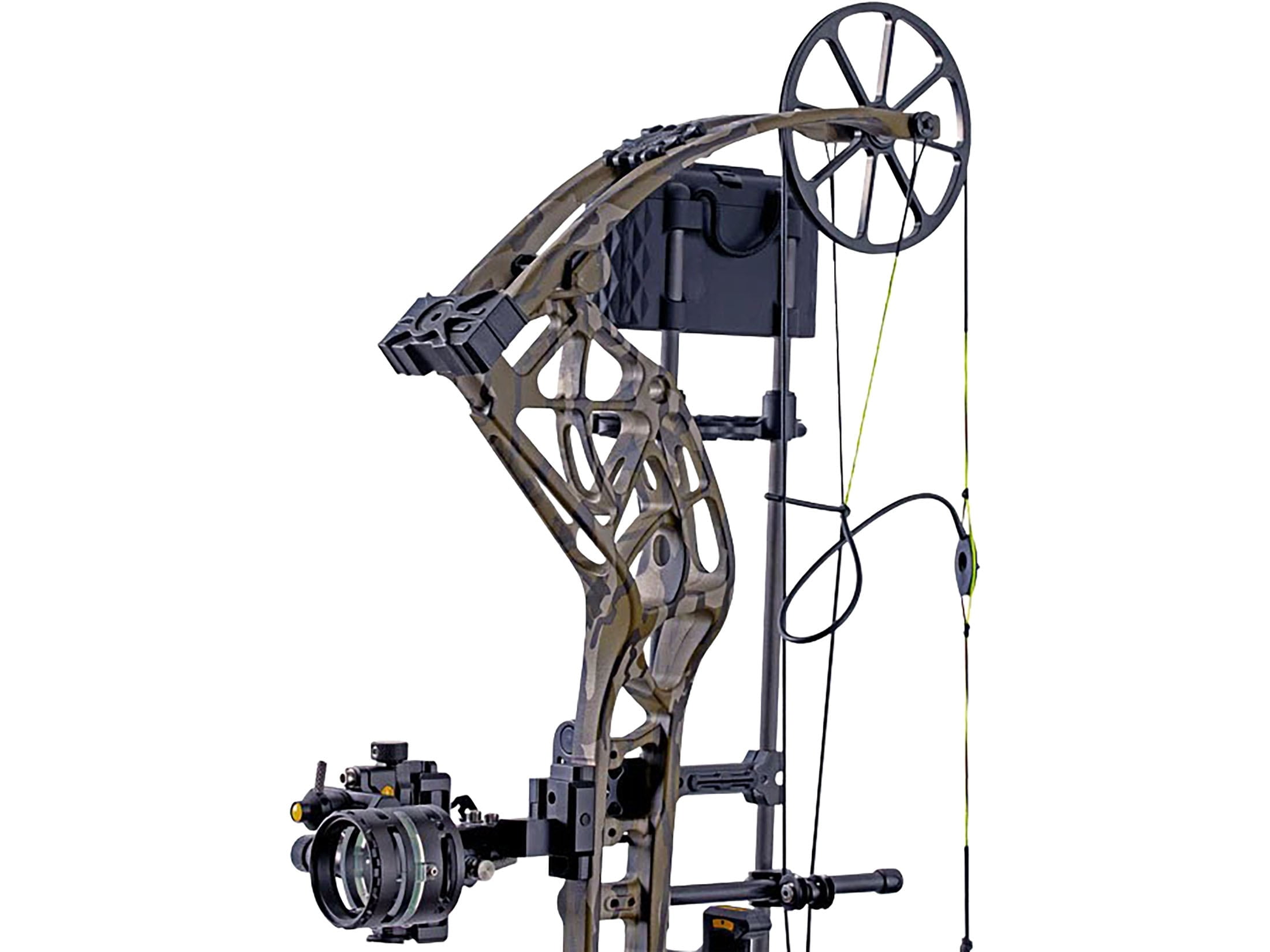 Bear Archery The Hunting Public Adapt2+ RTH RH60 Compound Bow, Mossy Oak Bottomland, 320 FPS, 24-31" Draw, 45-60 lbs, KillerWave Dampeners (AV57A120B6R)