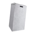 thumbnail image 1 of Cesta de lavandería con asa, plegable, para ropa sucia, ideal para acampar y dormitorio. gris claro, 1 of 9