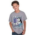 thumbnail image 5 of The Smurfs Cool Kanji Trust No One Boys Kids T Shirt Tees Tops Teen Brisco Brands X, 5 of 6