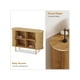 thumbnail image 4 of 47 - pulgada home sideboard buffet gabinete con almacenamiento - mid - century moderno accent gabinete con sliding door para kitchen, sala de estar, o entrada, 4 of 9