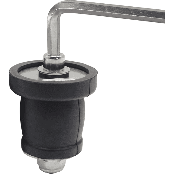 Detachable L-shaped Hex Wrench Sewer Clog, 65-85mm Adjustable Floor Drain Stopper, Anti-backflow Pipe Sealant Leak-proof Device for Home Bathroom Basement Kitchen, Stainless Steel