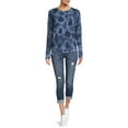 thumbnail image 3 of Time and Tru Women's Thermal Tops, 2-Pack, 3 of 5
