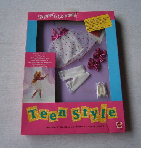 Barbie Skipper & Courtney 1992 Teen Style 3652 – Blister Vintage Mattel