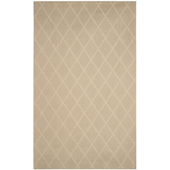 SAFAVIEH Palm Beach Belize Geometric Area Rug, Seagrass, 5' x 8'