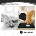 thumbnail image 7 of Dog Food Mat Large - Silicone Dog Mat for Food and Water - 36" x 24" Large Pet Feeding Mats with Residue Collection Pocket - Waterproof Dog Cat Bowl Mat with High Edges to Prevent Water Food Spills, 7 of 7