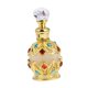 thumbnail image 3 of Frasco de perfume vacío de recuerdo para mujeres y hombres, tarro decorativo multiusos. Oro, 3 of 9