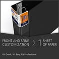 thumbnail image 4 of QuickFit Heavy Duty Commercial Binder, 3 Inch, D Ring, Black (29051), 4 of 4