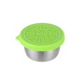 thumbnail image 6 of 40ml Stainless Steel Sauce Cup Leakproof Silicone Lid Reusable Dip Container for Lunch Boxes BPA-Free Condiment Holder, 6 of 8