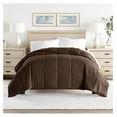 thumbnail image 5 of Queen Comforter (1 Piece - Chocolate) - Bring Luxury Home with Our Soft and Lightweight Down Alternative Comforters Queen Size - Can Also fit as Comforter Full Size Queen/Full, 5 of 6