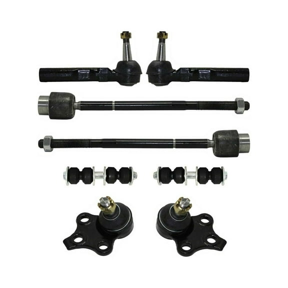 Front Inner & Outer Tie Rod Ends Sway Bar Links Ball Joints Suspension 8 Pc Set Fits select: 1999-2005 PONTIAC GRAND AM, 1997-2003 CHEVROLET MALIBU