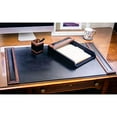 thumbnail image 2 of Dacasso Walnut And Leather Desk Set 3-Piece, 2 of 5