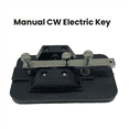 thumbnail image 2 of 3X Morse Code Manual CW Keys Teaching Telegraph Practitioner with Buzzer Shortwave Radio Accessories, 2 of 6